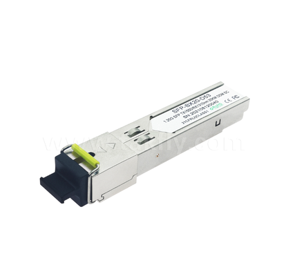 Transceiver SFP Bi-Direzionale TK-B3512-3SCD20 – 1,25 Gbps, 20 km, Interfaccia SC, Bi-Direzionale a Fibra Singola per Gigabit Ethernet e Fibre Channel