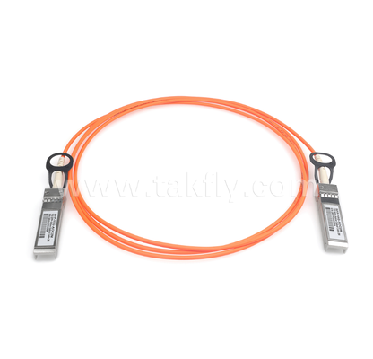 Cavo ottico attivo (AOC) 10G SFP+ – 300m su OM3, VCSEL 850nm, Basso consumo <0,35W/estremità, Interconnessione a corto raggio SFP+ a SFP+