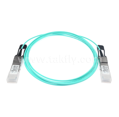 Cavo ottico attivo (AOC) QSFP28 da 100G – 4×25G, fino a 104 Gbps, 3-70 m, array VCSEL, basso consumo <3,5 W, da QSFP28 a QSFP28