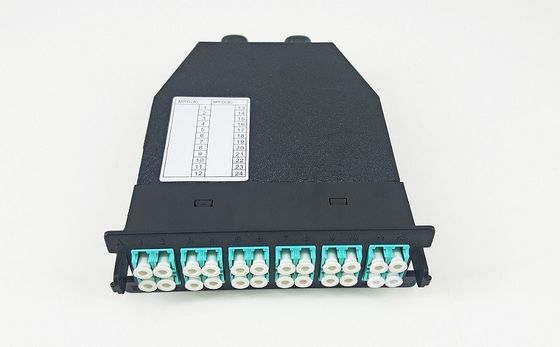 24 cassette ottiche del modulo del quadro d'interconnessione dei centri MPO MTP per Data Center