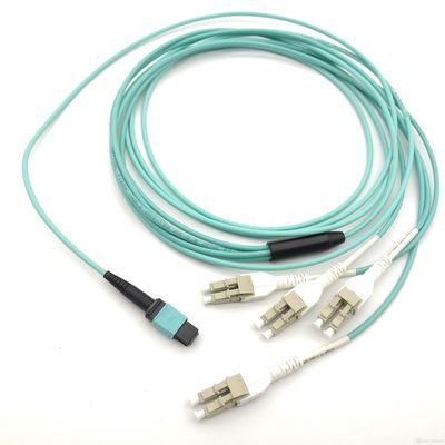 10ft i 8 centri MPO MTP alla fibra Jumper Cables di Unitboot LC millimetro 40GbE Mpo