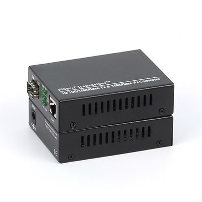 rete Ethernet a fibra ottica del convertitore di media di 10/100/1000M SFP