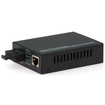 Convertitore ottico di media di 10M/100M/1000M SC Dual Single Fiber per la rete Ethernet