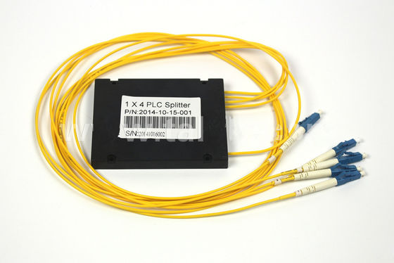 LSZH degli ABS 1 x 4 di LC UPC MP dello SpA cavo a fibre ottiche a fibra ottica del separatore G657A1 2.0mm