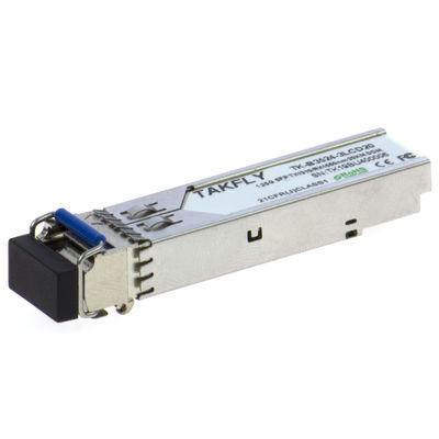 ricetrasmettitore ottico SFP-1G-BXU-10 di WDM LX MP 3KM 20KM Tx1310 Rx1550 1000Base SFP di 1.25G BIDI