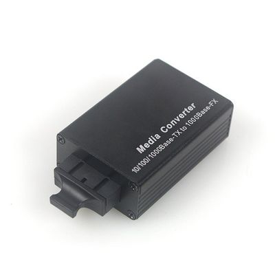 Fibra di Mini Size 10/100/1000M SM Dual Single Mode al convertitore di Ethernet