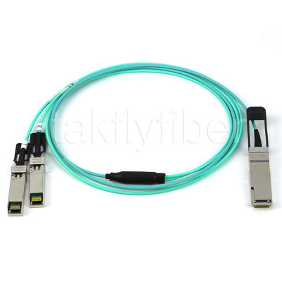 40G QSFP+ a 2*10G SFP+ AOC