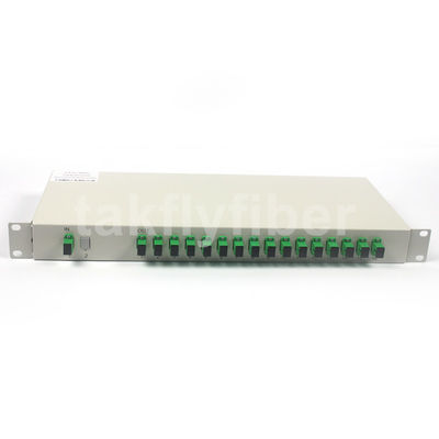 Connettore a fibra ottica dello Sc APC del separatore dello SpA 1x32 del supporto di scaffale di FTTH