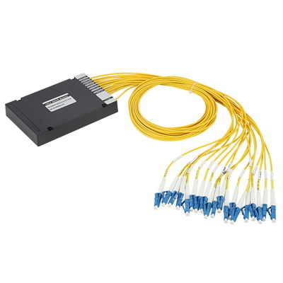 la fibra ottica di 1270nm 1610nm 18 ABS dei canali CWDM DWDM Mux Demux inscatola lo Sc APC di 2.0mm 3.0mm
