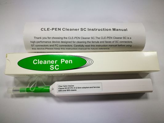 penna a fibra ottica di pulizia della fibra di Kit Cleaning Pen One Click dello strumento SC/FC/ST/E2000 di 2.5mm