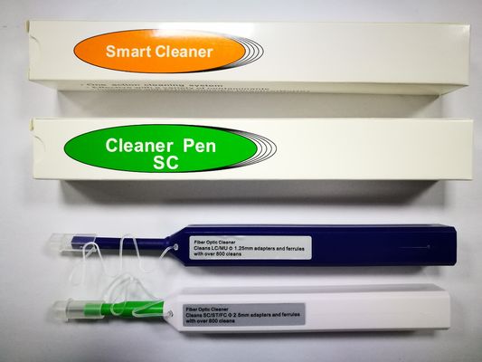 pulitore a fibra ottica Pen For Fiber Adapter Ferrule di 1.25mm 2.5mm SC/FC/ST/E2000/LC/MU