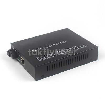 10KM al convertitore di 120KM 10/100M SC Single Fiber Media per la rete Ethernet