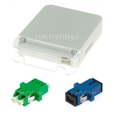 Scatola di distribuzione della fibra della scatola di termine di fibra ottica del porto 115x86x23mm di FTTH 1