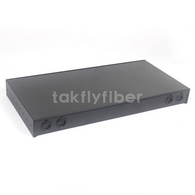 Lo scaffale fisso ha montato 24 quadri d'interconnessione di fibra ottica dello Sc del porto installati per FTTH FTTX