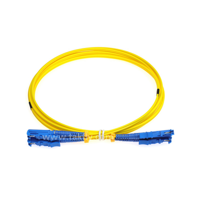 Norma gialla delle Telecomunicazioni del cavo a fibre ottiche LSZH Zipcord di E2000-E2000 MP G657A2