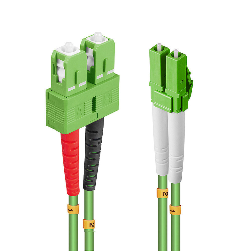 Codice di patchcord in fibra ottica multimodale di lunghezza personalizzata Telecom Grade PVC/LSZH Giacca UPC/APC lucidatura.