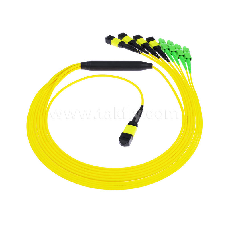 Cavo patchcord MPO/MTP Fanout Splitter SC/LC/FC/ST/MPO Fibra ottica per data center AI FTTx Telecom