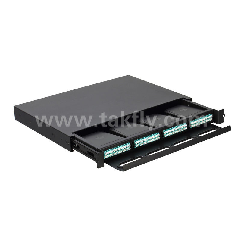 MPO/MTP Patch Panel Management Cassette Tipo scorrevole Fibra ottica per il cablaggio FTTX del data center
