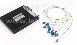 16 CH CWDM Mux Demux ABS Box 2.0mm 3.0mm LC connettore APC
