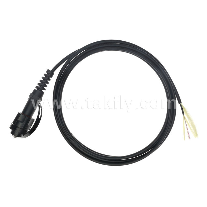 MPO/MTP Pigtail Patch Cord Waterproof Trunk Cable ODVA-MPO/MTP SM/MM per il data center FTTX