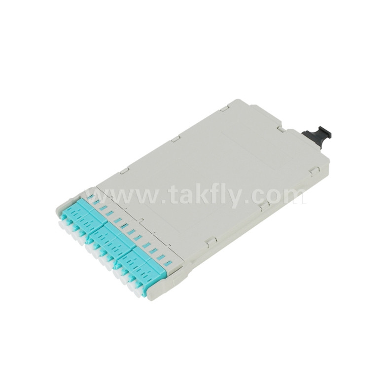 Modulo di cassetta MPO in fibra ottica pre-terminato MPO/MTP-LC 12C per data center FTTX