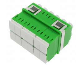 12 Adaptore LC ad alta densità di porta in modalità singola e multimoda per la rete