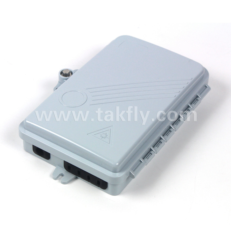 FTKS-1805-04A 4 Port Fiber Termination Box, FTTx Fiber Cable Termination Box Peso leggero