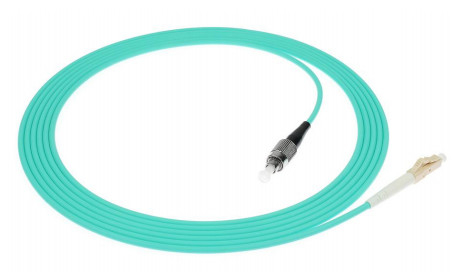 LC-FC Simplex/Duplex Fiber Optic Patch Cord flessibile e resistente con temperatura di funzionamento da -20°C a 70°C