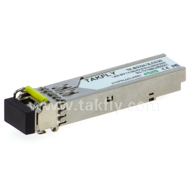 1.25G SFP BIDI Tx1550/Rx1310nm 20KM SMF DDM LC CISCO JUNIPER HUAWEI COMPABILE SFP MODULO DIRETTORE OPTICO