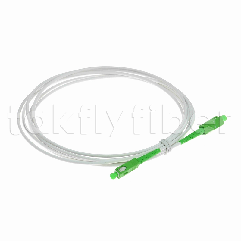 Resistenza ai roditori G657A2 SC APC Fibra ottica Patchcord Cable blindato Fibra patch SM 3.0mm