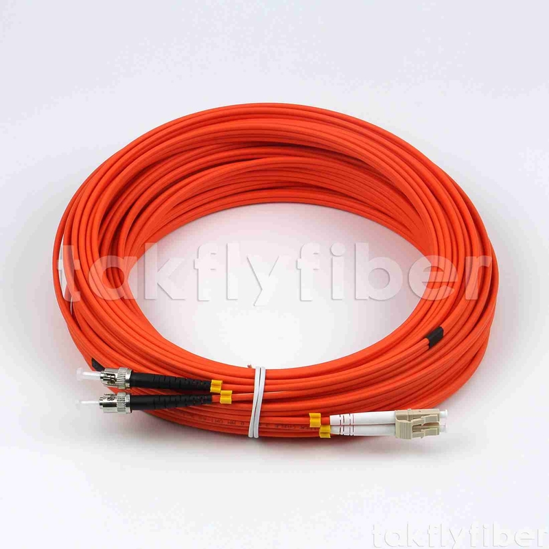 Cavo di toppa duplex della fibra di UPC millimetro 3.0mm LSZH st a LC OM1 OM2 APC