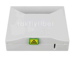Box di terminazione in fibra ottica FTTH con ingresso del cavo a 1 porta per il cavo patch