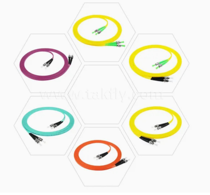 Fibra ottica Patchcord Jumper LC/SC/FC/ST Uni-modo/Multimodo UPC/APC Simplex/Duplex Personalizzabile