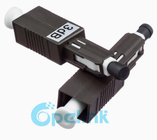 1310/1550nm Mu/PC Attenuatore in fibra ottica -30dB Ampio intervallo di temperatura da maschio a femmina