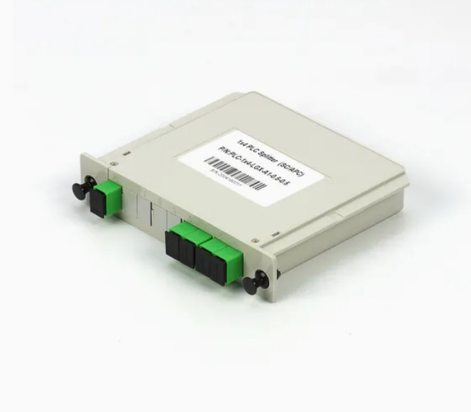 1x4 FTTX Gpon Fiber Casette Tipo LGX PLC Splitter con connettore Sc/APC Alta affidabilità e stabilità