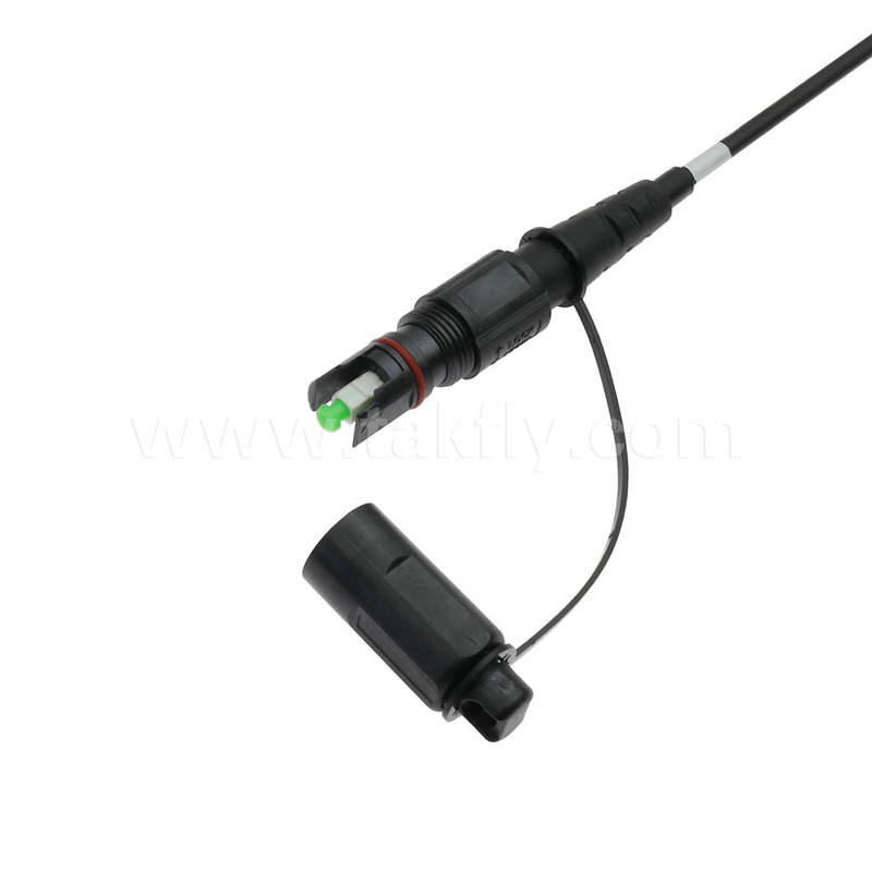 Impermeabile 1X4 Mini Supertap Tipo di chiusura del terminale Splitter PLC a fibra ottica con connettori compatibili Supertap Female Optitap