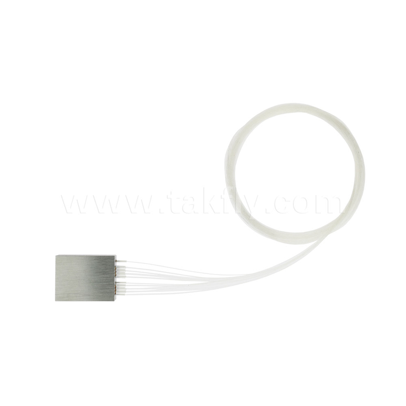 Tipo industriale 16CH Ultra Compact DWDM Mux Demux, 100GHz C18-C48, lunghezza d'onda di alta precisione, uscita unilaterale della fibra