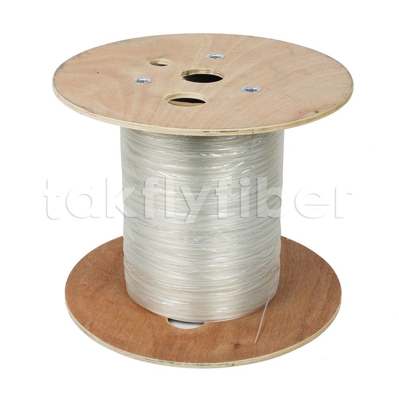 Cavo di derivazione in fibra ottica FTTH trasparente 2.2x3.0mm G657A2 piatto per interni