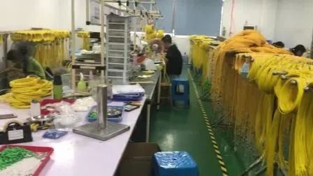 OM4 Purple ST-ST Fiber Patch Cord with 3 Years Warranty and 1000N Tensile Strength