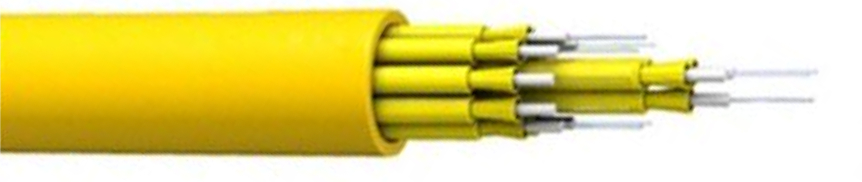 Cavo ottico per breakout dell'interno 4-48 di FTTH 2000M LSZH/PVC/PU dei centri per la soluzione di telecomunicazioni
