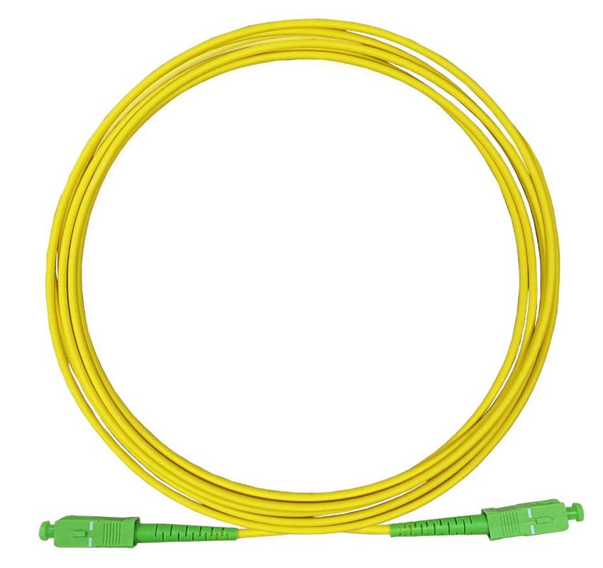 SC/APC-SC/APC Simplex Patch cord LSZH/PVC UPC e APC