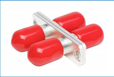 ST Duplex Metal Adapter-Rectangle Type SM/MM Low IL