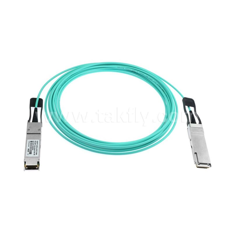 Cavi ottici attivi AOC Fibra da 40G QSFP+ a 40G QSFP+ per data center FTTH FTTX