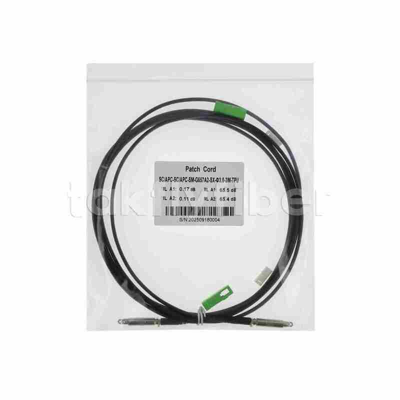 Connettore bullet SC preconnettorizzato estraibile attraverso parete FTTH Cavo patch in fibra ottica