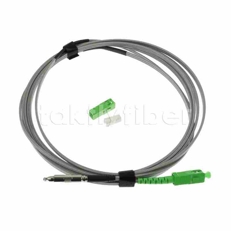 Assemblaggi cavi flessibili in fibra spingebili da SC/APC da 2,0*5,2 mm a SC/APC per FTTH e FTTP