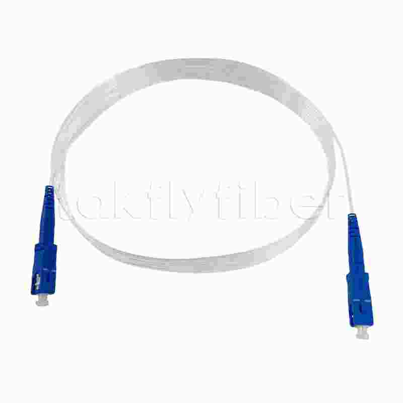 Cavo patch in fibra ottica invisibile certificato SC SM G657A 2.0*3.0mm CPR Eca per FTTH e FTTR