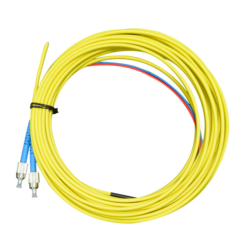 Cavo con diametro esterno 0,9 2,0 3,0 mm o personalizzato, codino in fibra ottica progettato per data center e connessioni di rete