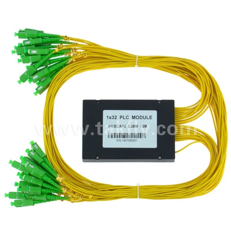Splitter PLC in Fibra Ottica con box ABS 1xN SC APC/UPC per Data Center Telecom Fttx