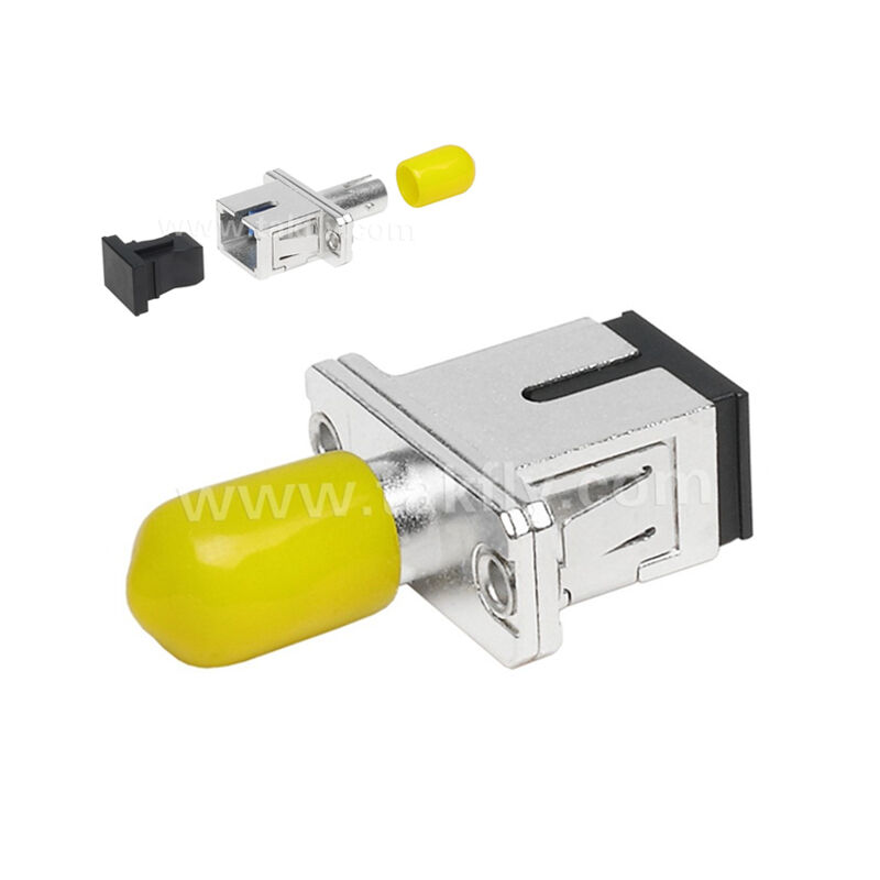 Accoppiatore in fibra ottica ST-SC Simplex Metal Hybrid Adapter Female/Female per Data Center Telecom FTTX