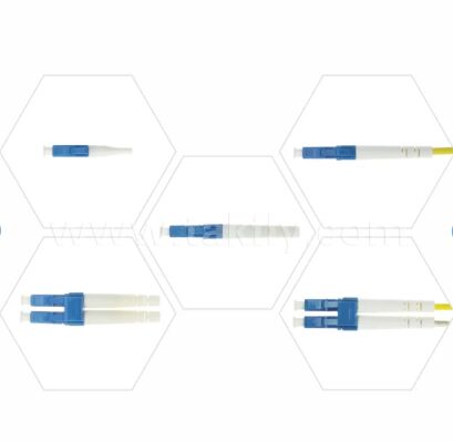 Specificità del connettore LC. Basse perdite di inserimento e ferrule in ceramica ad alta precisione. Modalità singola e multimoda.